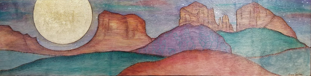 Moondance Over Cathedral Rock