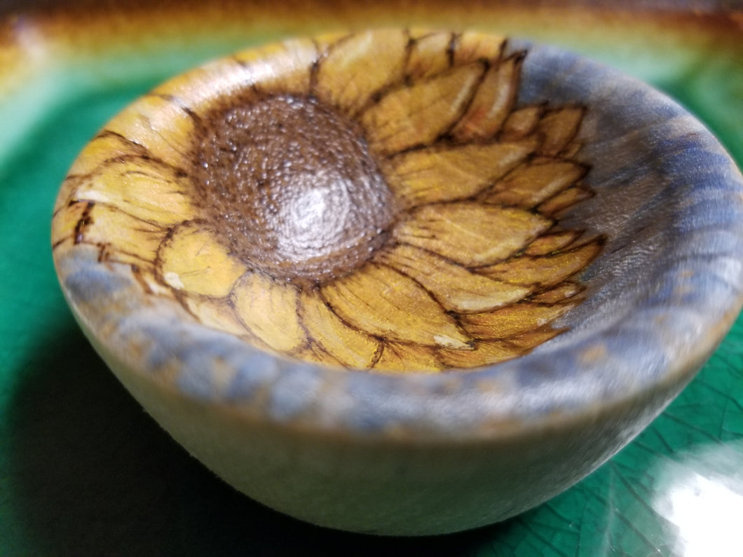 Mini Sunflower Trinket Bowl