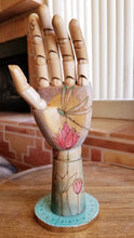 Wolf, Lotus & Dragonfly Artist Model Hand